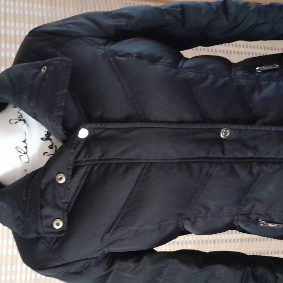 Kenneth Cole Black Puffer Coat - Picture 6 of 10